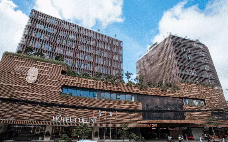 Hôtel Colline - khách sạn mang kiến trúc Pháp