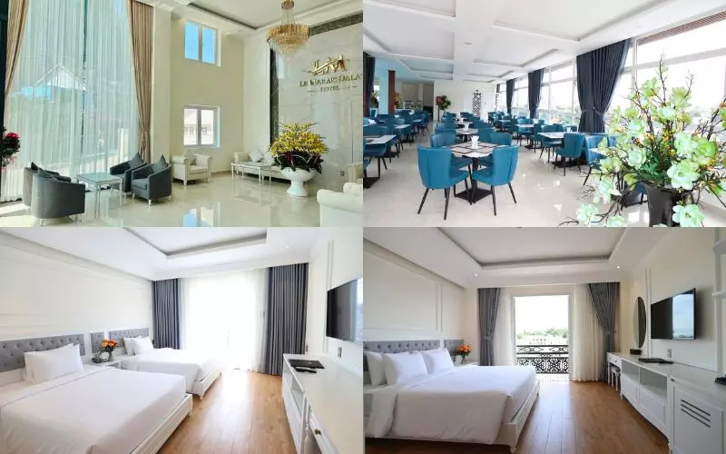 Khách sạn Le Marais Hotel không gian rộng rãi