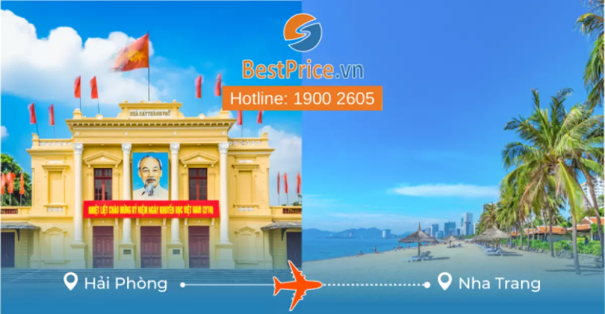 Đặt vé máy bay Hải Phòng - Nha Trang