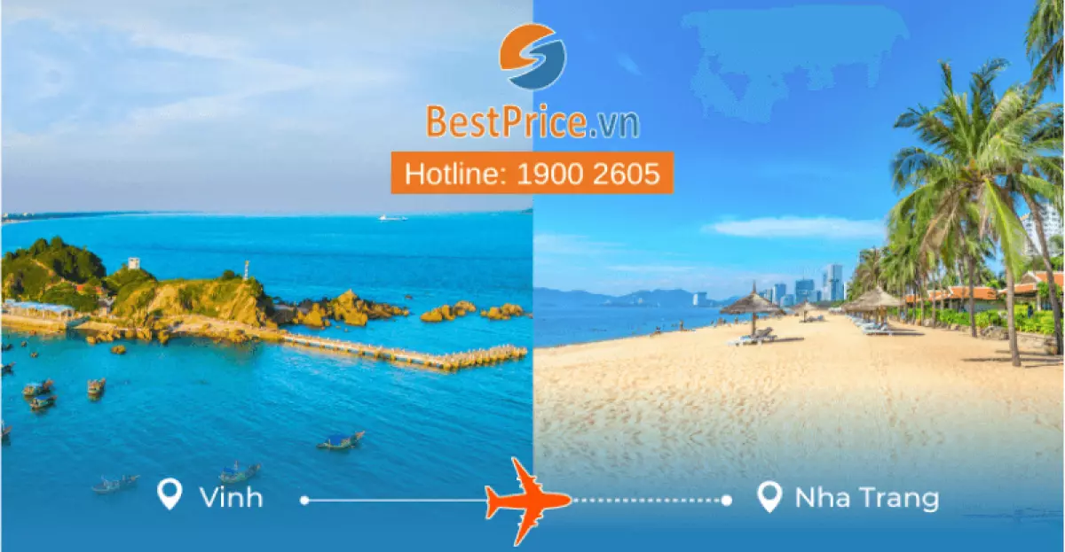 Đặt vé máy bay từ Vinh đi Nha Trang