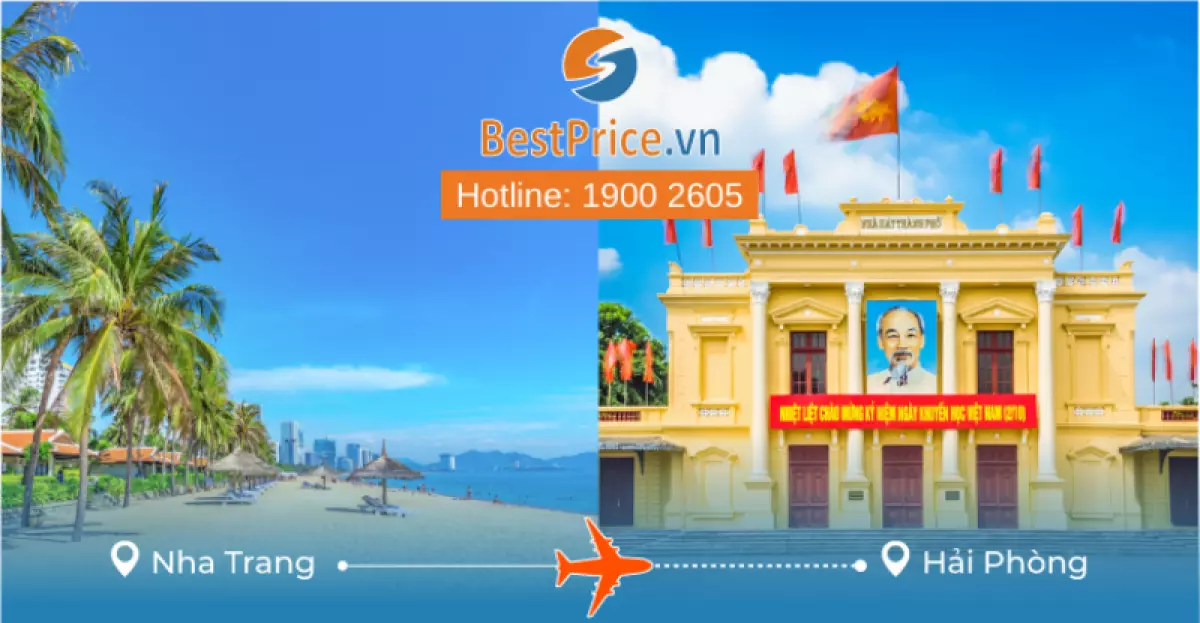 Đặt vé máy bay Nha Trang đi Hải Phòng