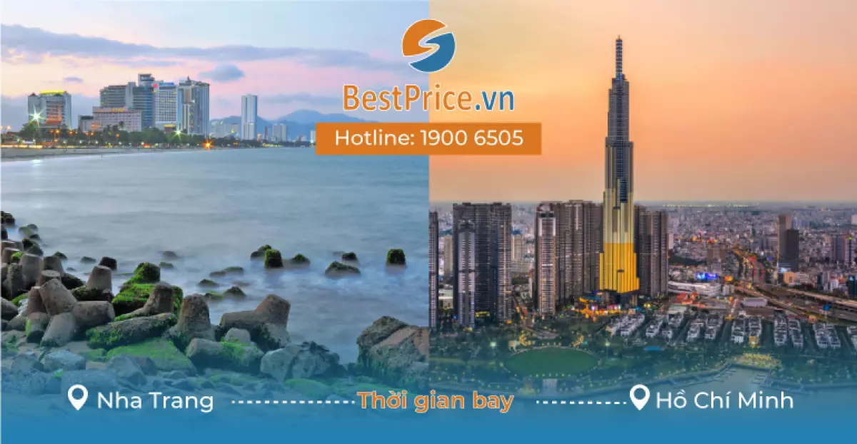 Thời gian bay từ Nha Trang đến Hồ Chí Minh mất bao lâu?