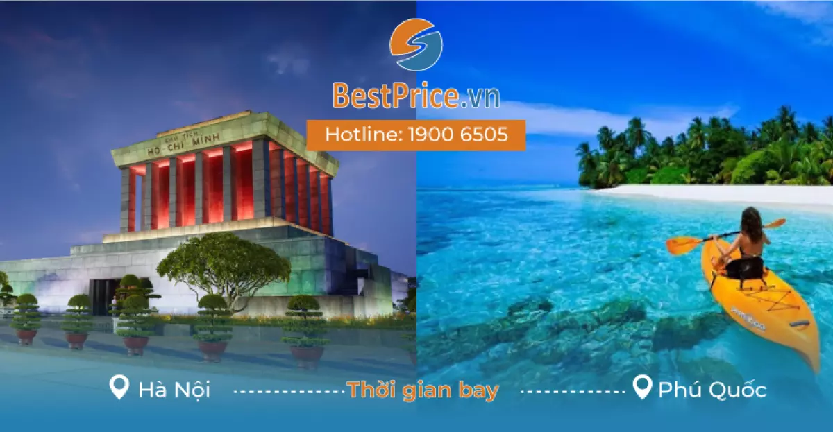 Thời gian bay từ Hà Nội đến Phú Quốc mất bao lâu?