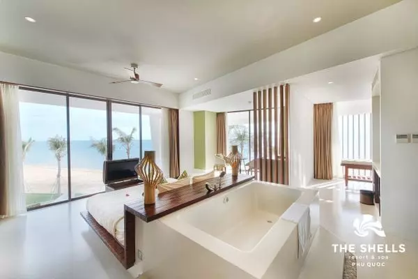 Hạng phòng Luxury Suite hướng biển tại The Shells Phú Quốc Resort