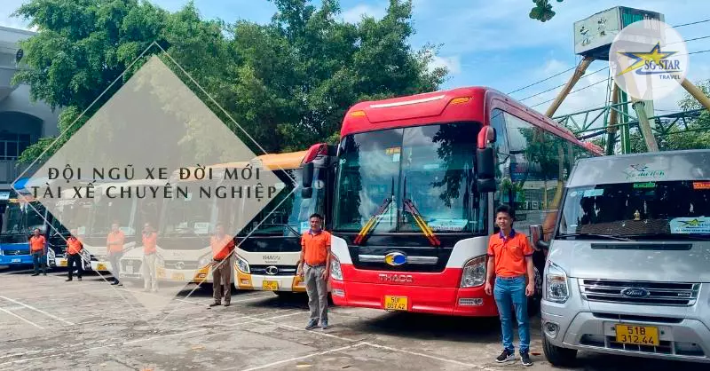 Đội ngũ Xe & Tài xế chuyên nghiệp | Tour Nha Trang 3 ngày 3 đêm