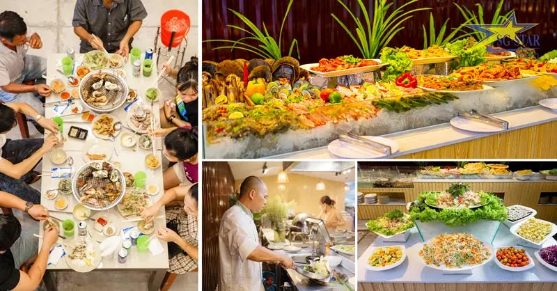 Thưởng thức Buffet BBQ hấp dẫn