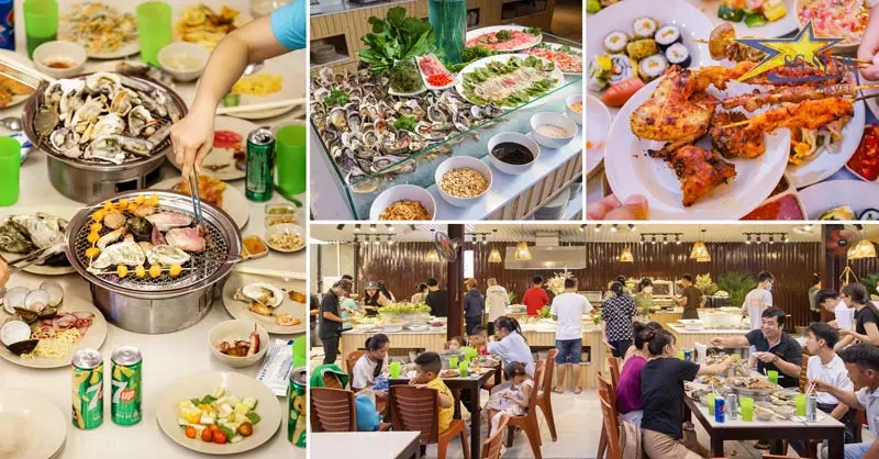 Thưởng thức Buffet BBQ hấp dẫn