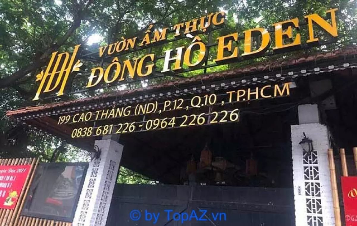 Vườn ẩm thực Đông Hồ Eden