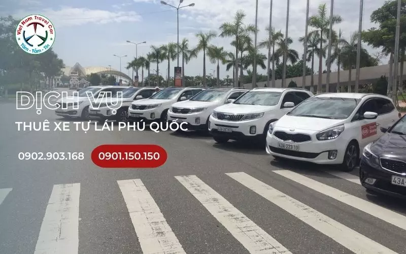 Dàn xe ô tô tự lái Phú Quốc chất lượng cao