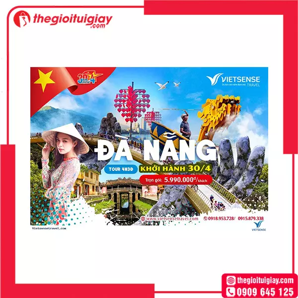 Mẫu poster du lịch Đà Nẵng