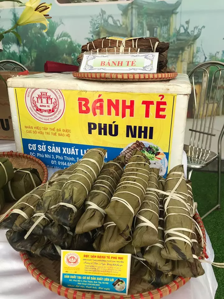 Bánh tẻ Phú Nhi - đặc sản Sơn Tây