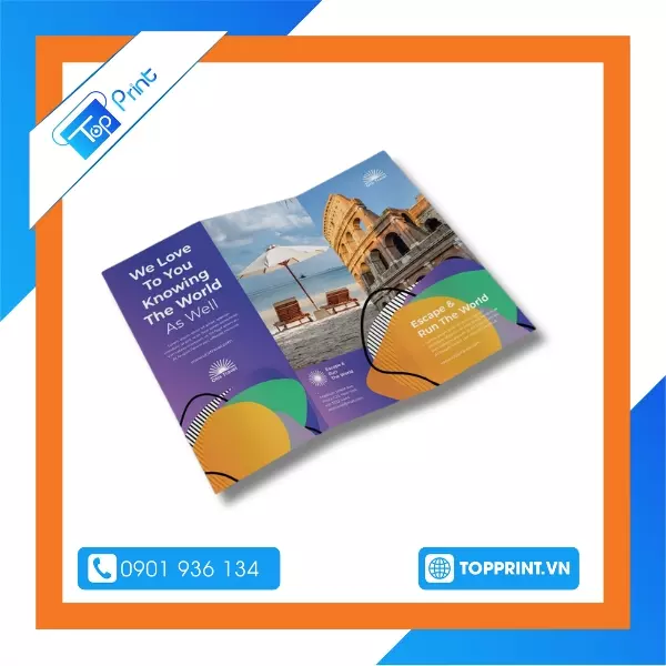 Mẫu Brochure du lịch thế giới