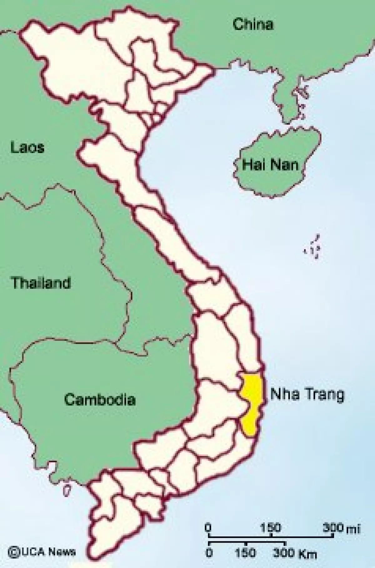 Nha Trang bản đồ