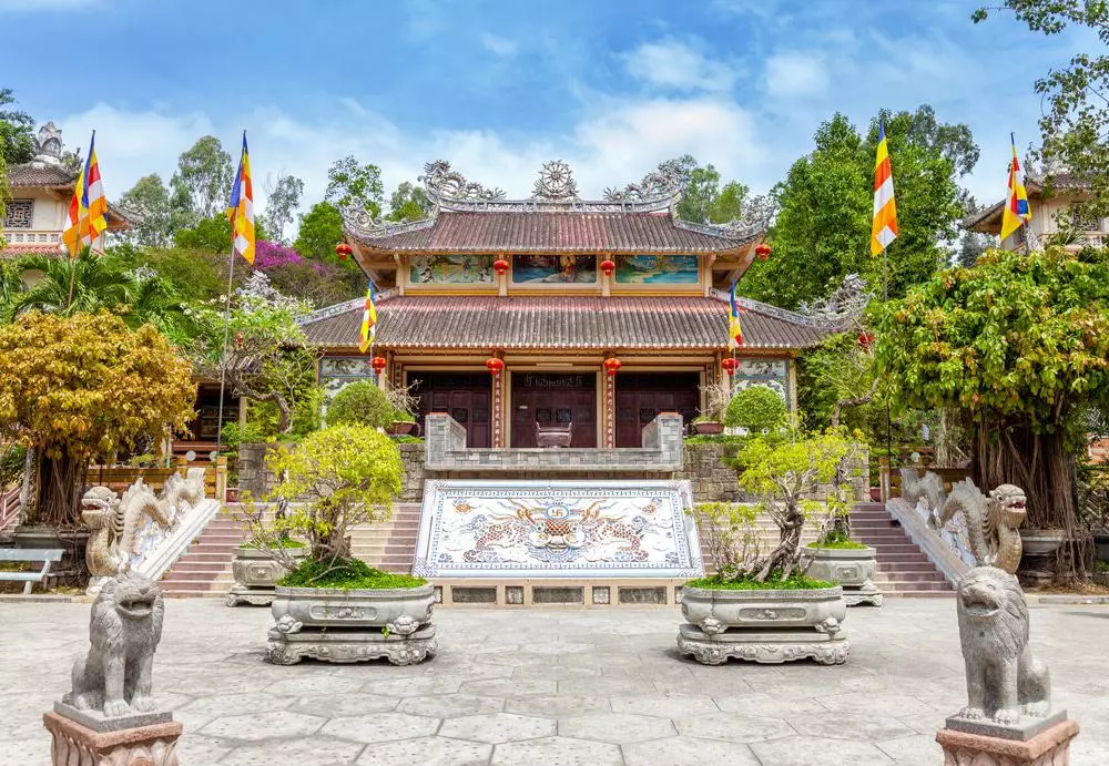 Long Son pagoda in Nha Trang, Vietnam