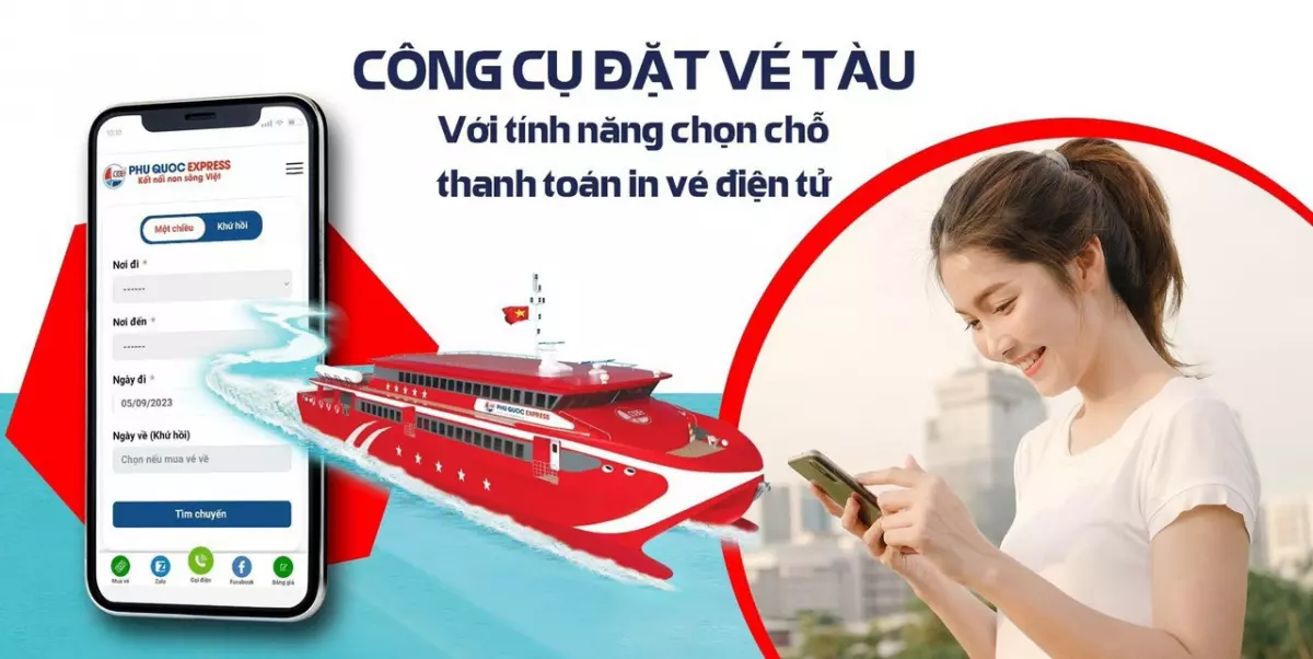 Vé tàu Hà Tiên Phú Quốc (Tàu Phú Quốc Express)