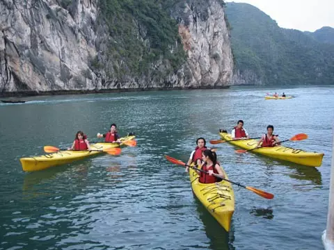 cheo thuyen ha long