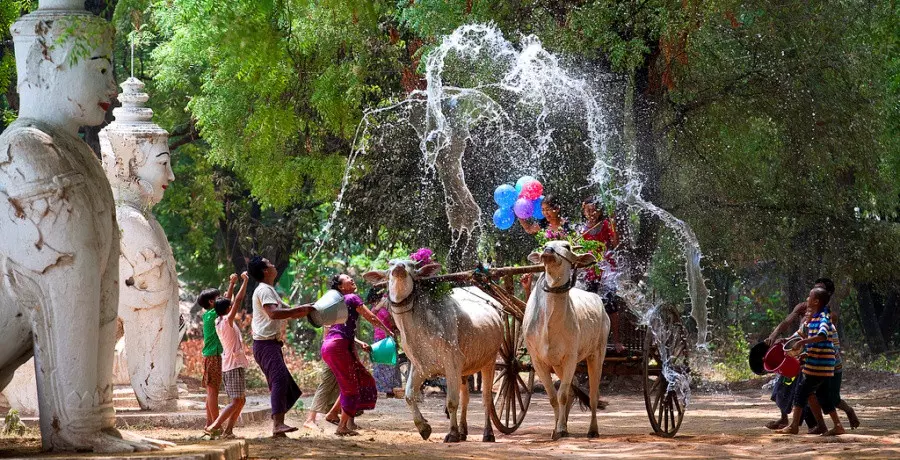 Myanmar đón năm mới trong 4 ngày