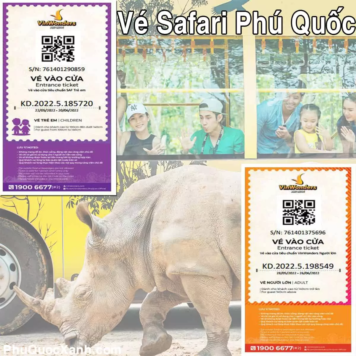 Vé Safari Phú Quốc