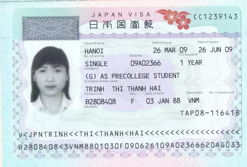 Visa du lịch Nhật Bản