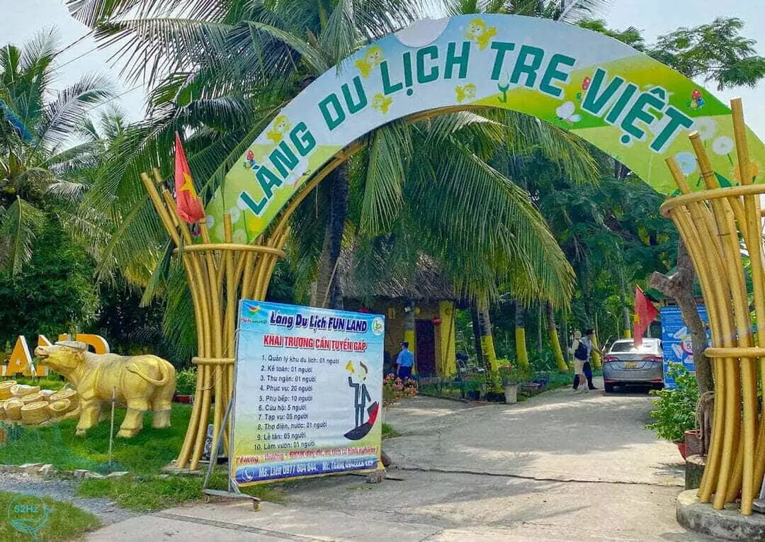 Giá vé và thời gian mở cửa của khu du lịch Tre Việt