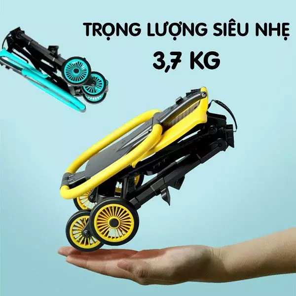 Xe đẩy du lịch siêu gọn nhẹ VoVo & Playkids