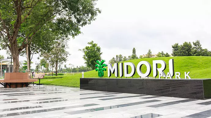 cảnh quang của Midori Park