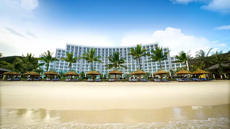 Resort Nha Trang có bãi biển riêng