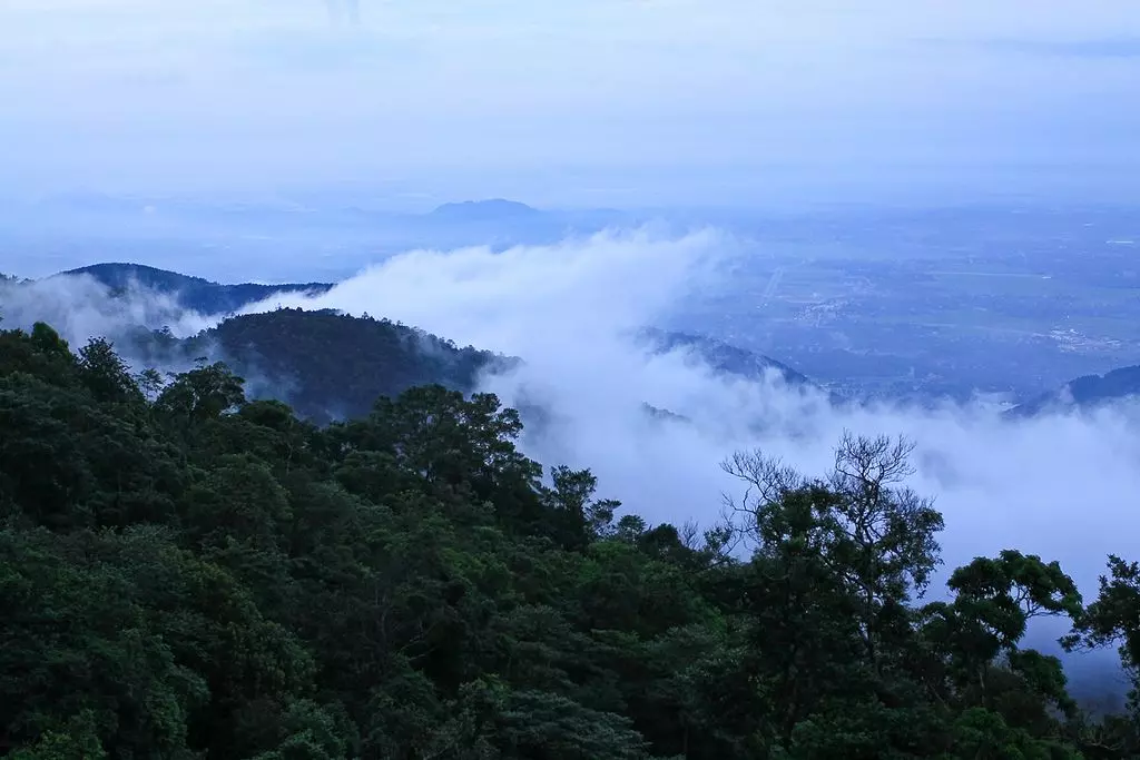 Khung cảnh thơ mộng, hùng vĩ của Tam Đảo