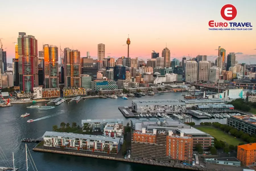 Toàn cảnh Darling Harbour - Khu giải trí sầm uất của Sydney