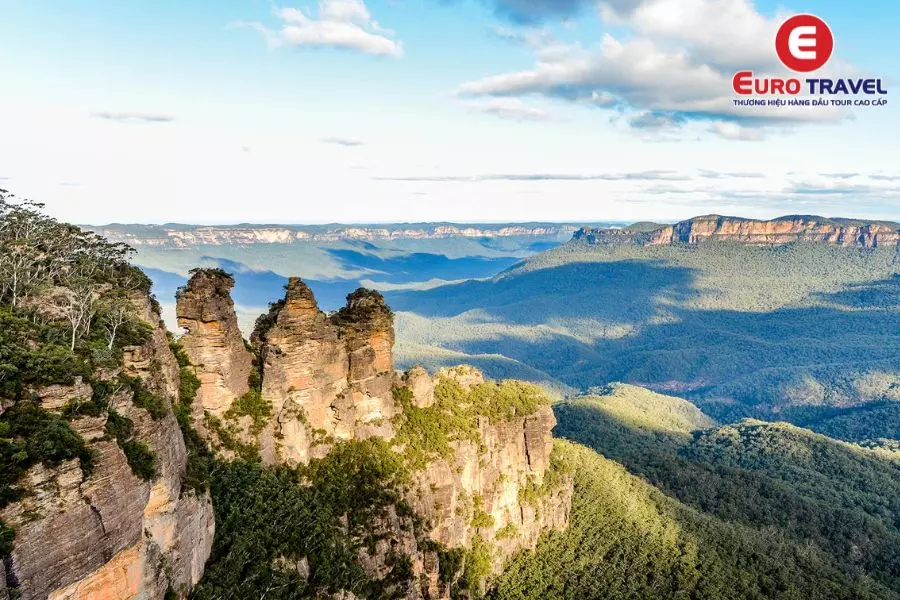 Cảnh sắc ngoạn mục của Blue Mountains