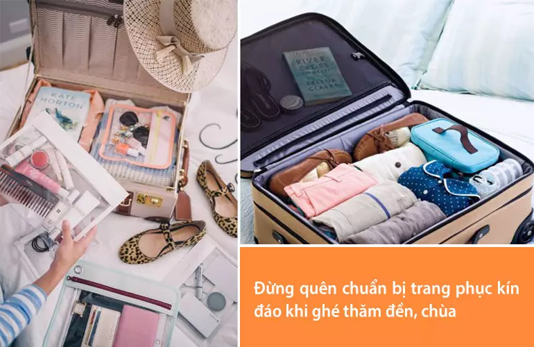 Chuẩn bị hành lý trước khi đi Thái Lan