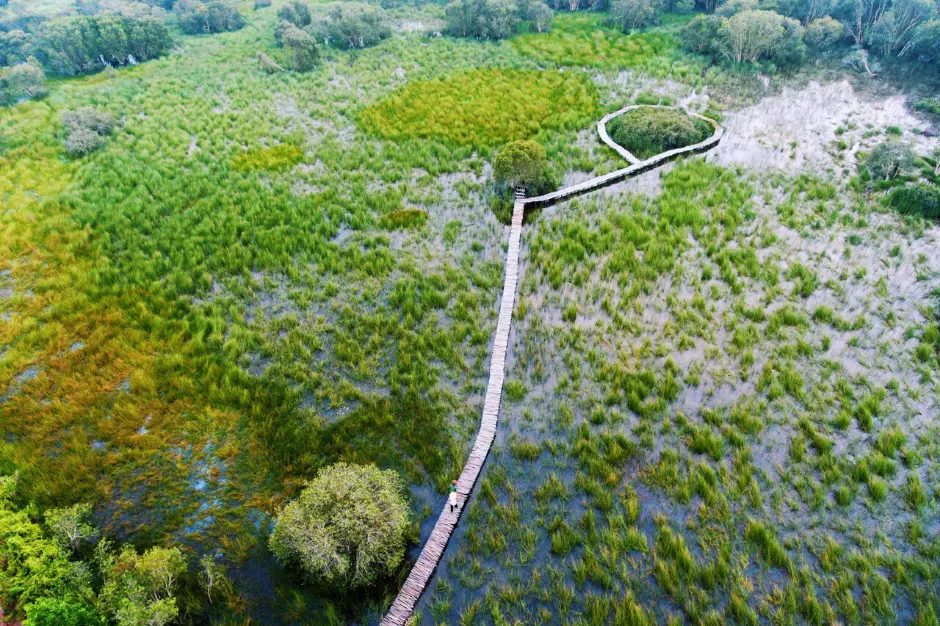 Khu du lịch Cánh đồng bất tận được lấy bối cảnh cho bộ phim "Cánh đồng bất tận"