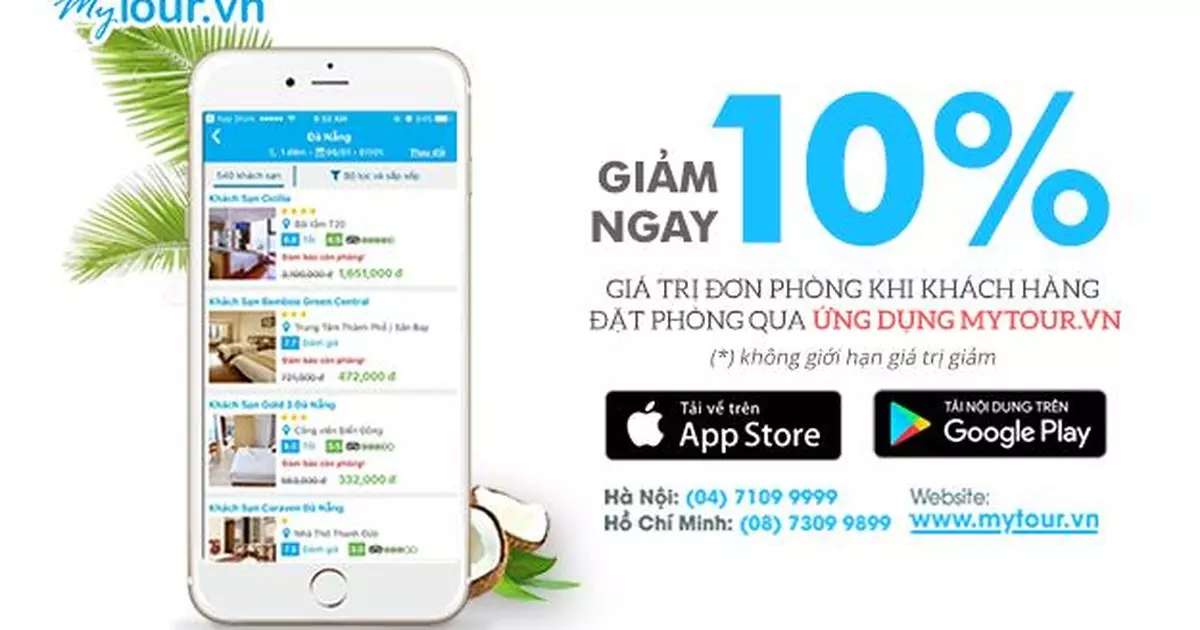 Thông tin liên hệ, số điện thoại Mytour