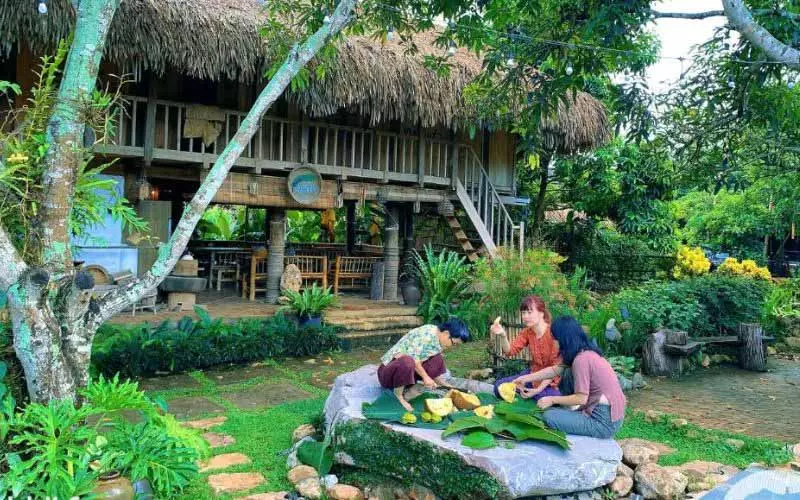 Resort là địa điểm lưu trú tốt nhất tại Mai Châu