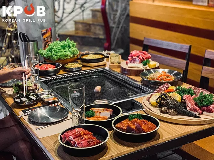 Quán ăn Hàn Quốc ở Thủ Đức - K-Pub - Korean Grill Pub