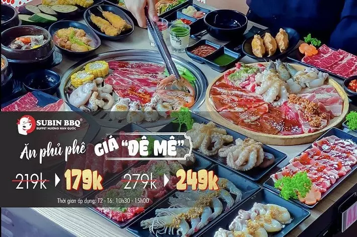 Quán ăn Hàn Quốc ở Thủ Đức - Subin BBQ