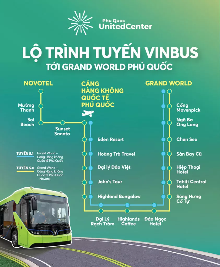 Lộ trình xe Vin Bus trong năm 2023