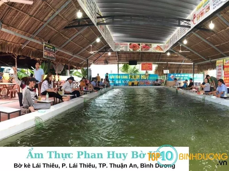 Ẩm Thực Phan Huy Bờ Kè - Nhà hàng câu tôm giải trí