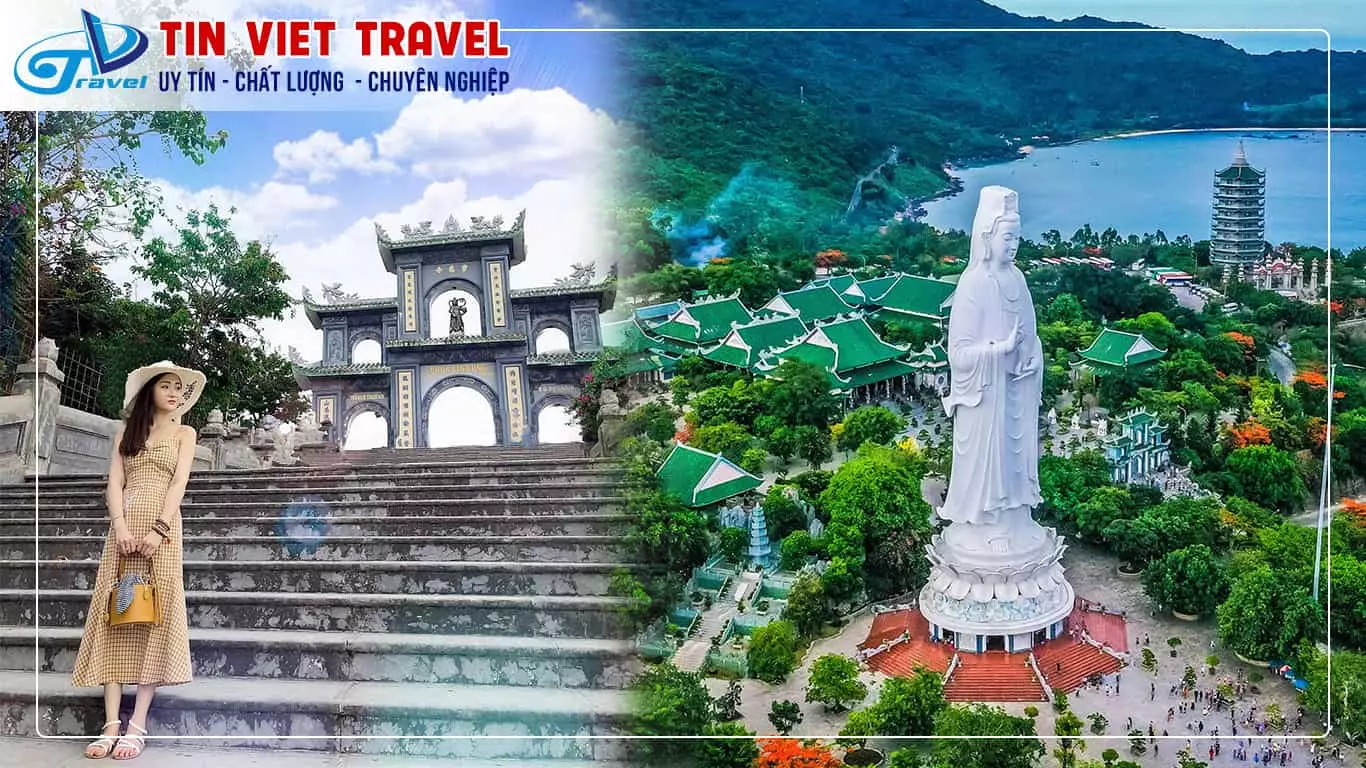 Chùa Linh Ứng có sự hiện diện của bức tượng Bồ Tát cao nhất Việt Nam.