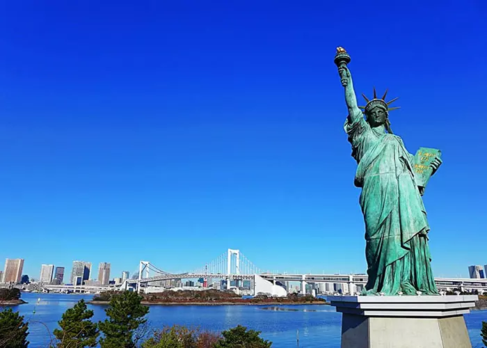 Nữ thần Tự do - Odaiba Statue of Liberty