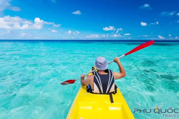 Trải nghiệm chèo thuyền kayak Phú Quốc không thể bỏ qua