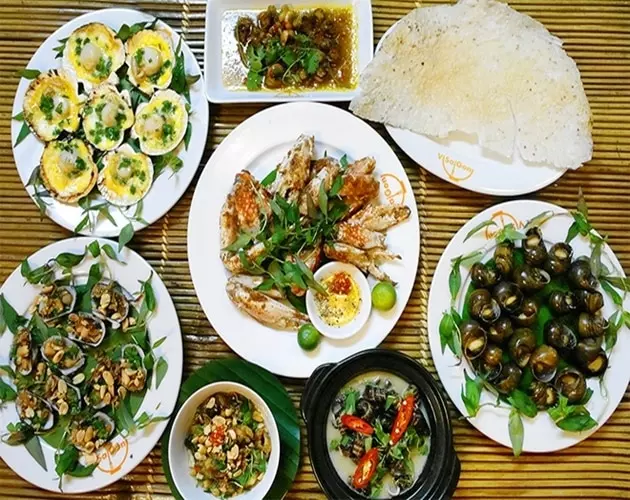 Những món hải sản - ốc Sài Gòn có thể được thấy ở khắp mọi nơi