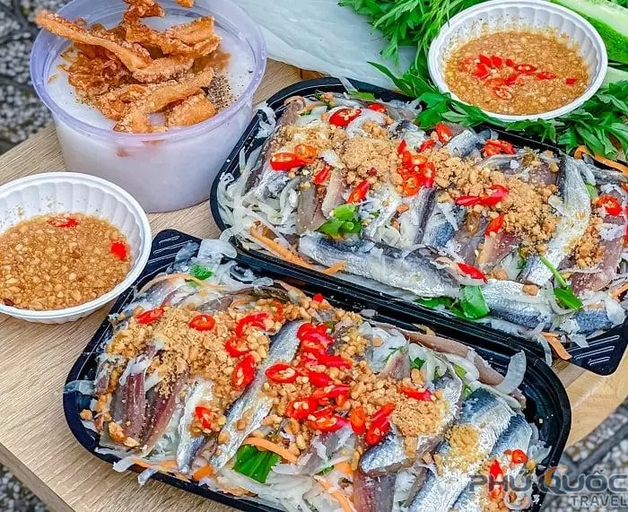 Gỏi cá trích - một món salad cá ngon và tươi