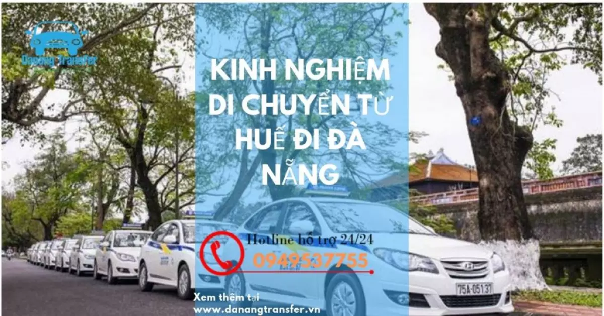 Taxi Huế đi Đà Nẵng