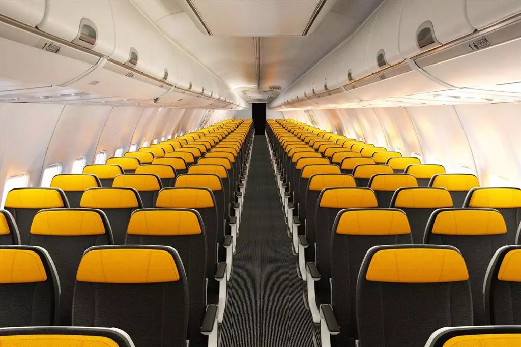 Khoang hành khách rộng rãi của Tiger Airways