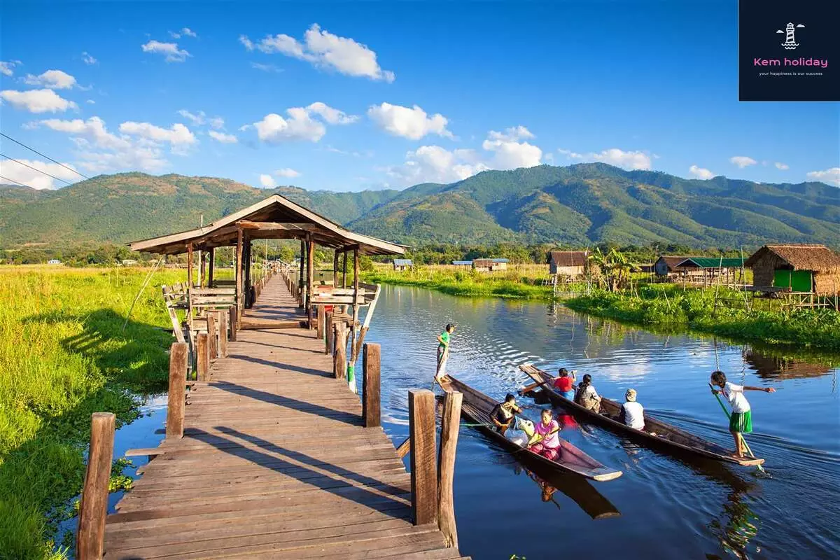 Lạc vào thế giới mộng ảo - hồ Inle của Myanmar