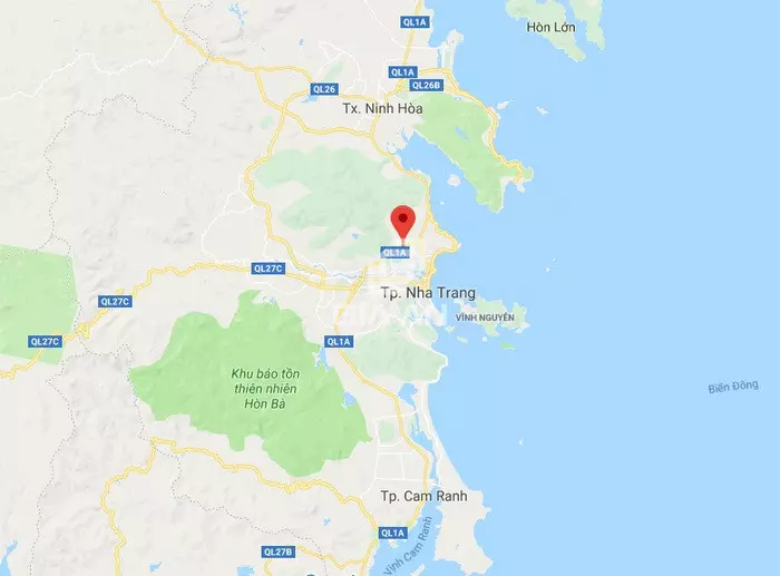 Bản đồ chỉ đường thành phố Nha Trang chính xác nhất