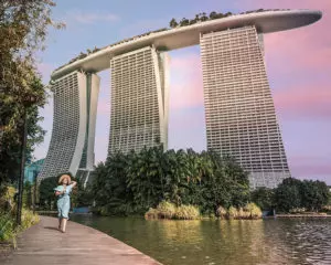 Check-in ở Marina Bay Sands