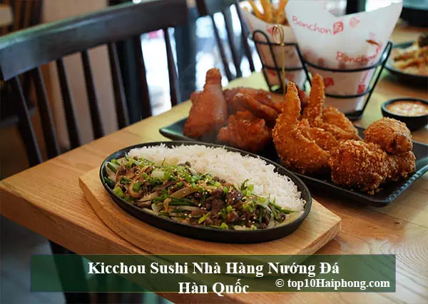 Kicchou Sushi Nhà Hàng Nướng Đá Hàn Quốc