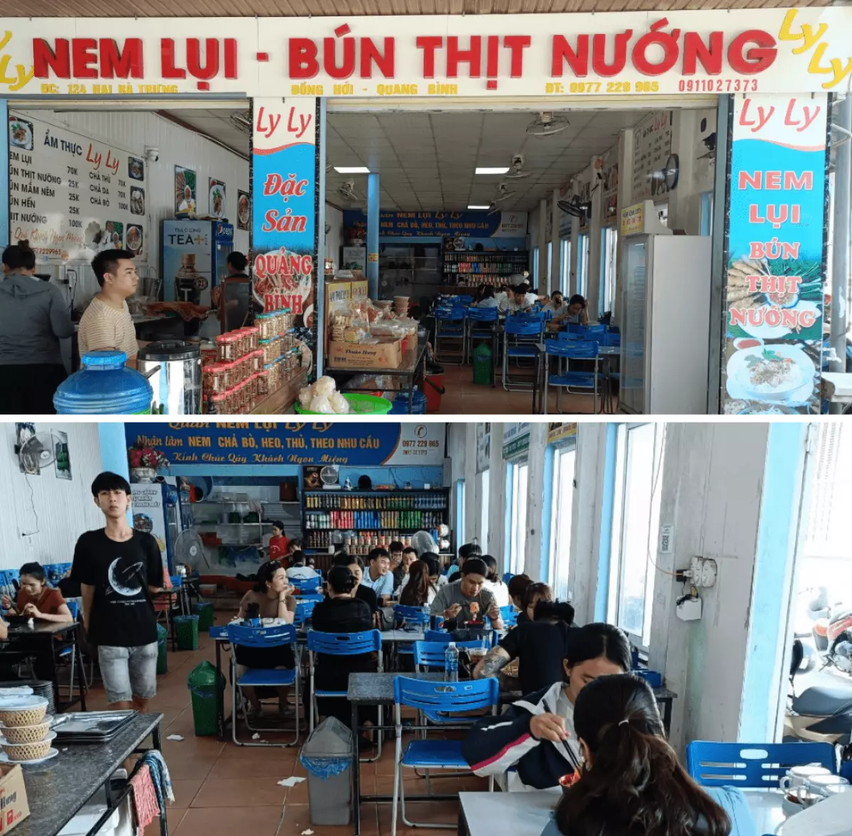 Nem Lụi, Bún Thịt Nướng Ly Ly - Nhà Hàng Bún Thịt Nướng Thơm Ngon Tại Đồng Hới